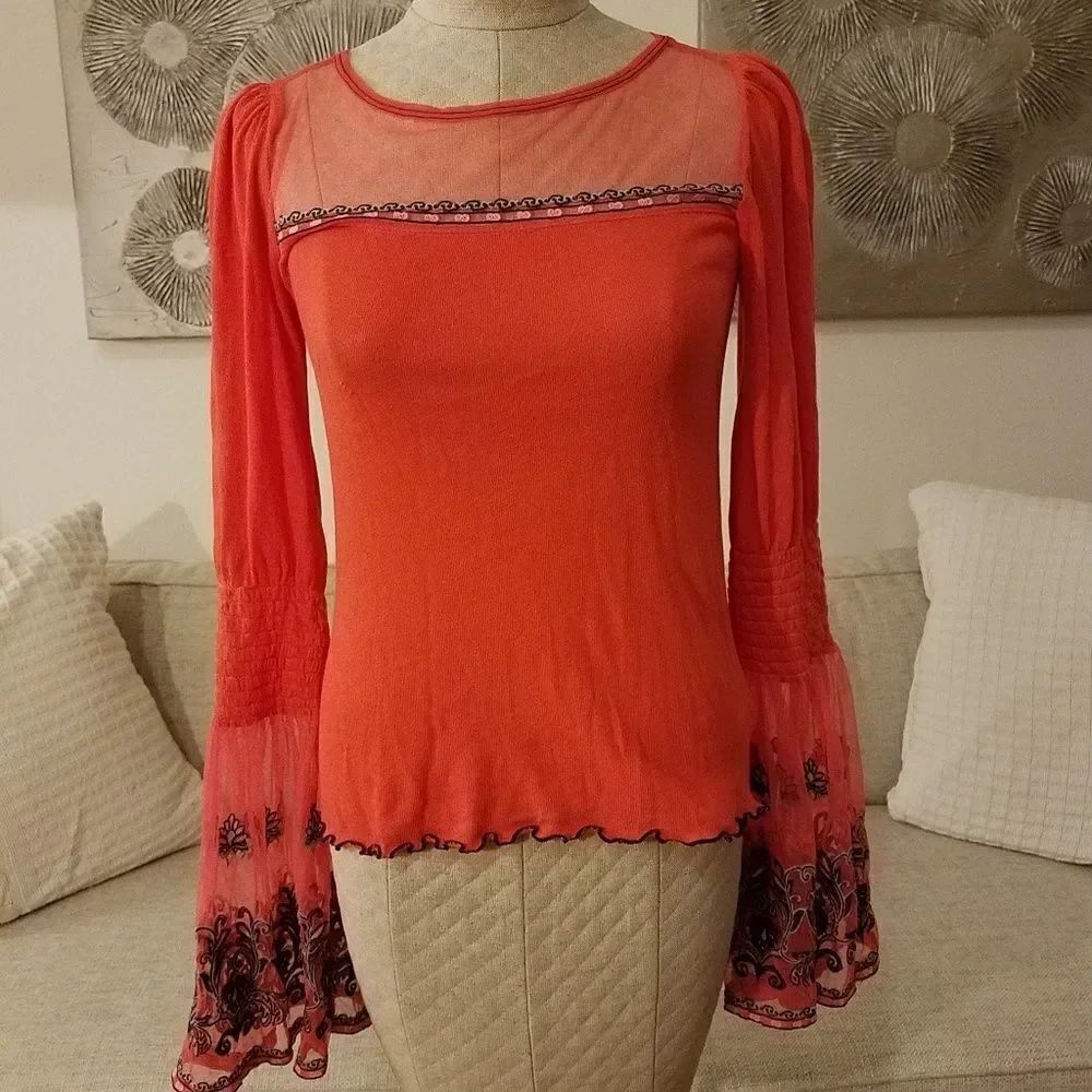 Free People High Tides Top sz Small - Picture 2 of 8